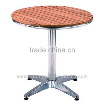 New style wood outdoor coffee round table