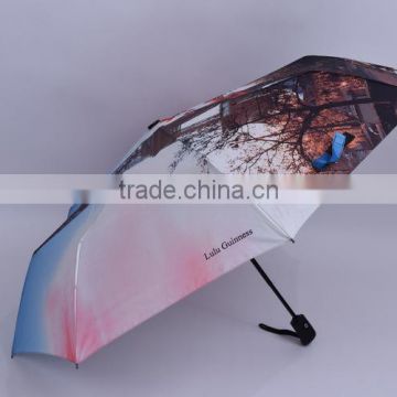 China umbrella factory popular full priting oriental umbrella