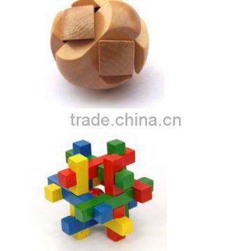 New Design Wooden Puzzle Boxes Chinese Educational Magic Toys Wooden Gift Box