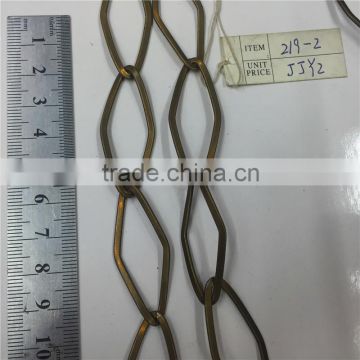 Popular decorative brass handmake chain.rain chain, waist chain, bag chain, key chain
