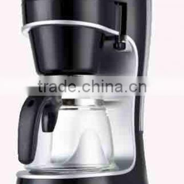 4-6 cups electric drip coffee machine with warming plate