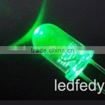 Super bright 5mm Green flashing led 1.0hz 1.5hz 6.8hz