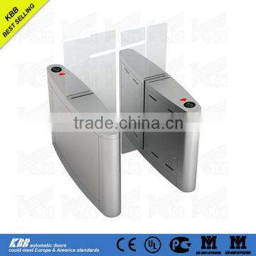 Slide Gate Turnstile, access control, stainless steel structure, ISO9001 CE UL certificate