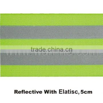 REFLECTIVE fabric WITH ELASTIC,5CM