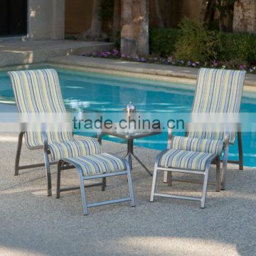 5 Piece Poolside Sling Lounge Set