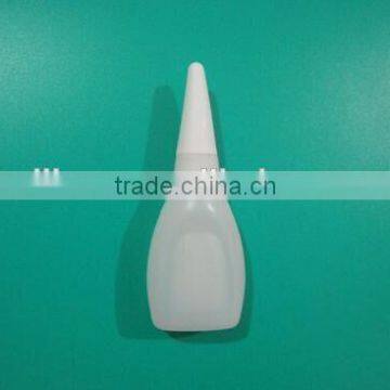 HDPE clear 502 epoxy resin glue bottle