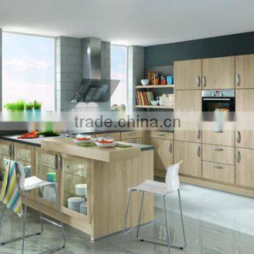 New design high quality melamine kitchen cabinet