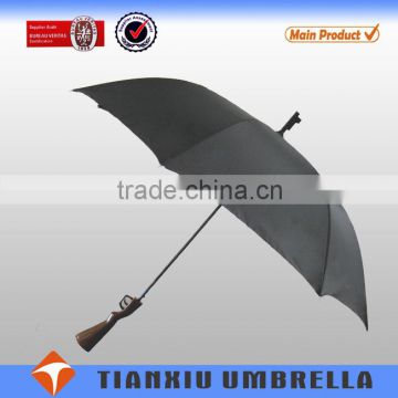 Umbrella Type and Outdoor Furniture General Use small beach umbrella,2014 from factory new product gun design for umbrella