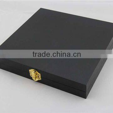 High-end wooden jewelry box handmade cheap wood box supplier