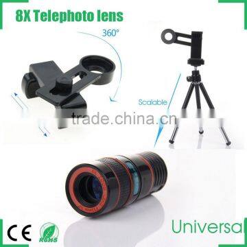 Telescope Camera 8x Zoom Lens +Case for Samsung N7100 Galaxy Note 2