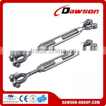 European type stainless steel 5mm jaw and jaw turnbuckles