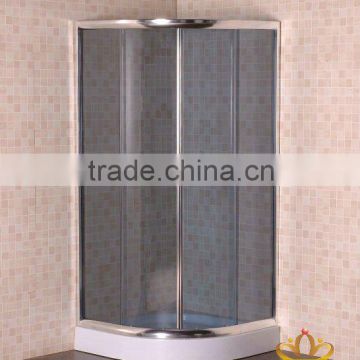 simple and elegant bathroom shower enclosure with grey tempered glass (S110 grey)