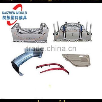 Plastic automobile front cover mould injection auto bumper mould plastic auto parts mould