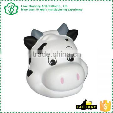 2016 CE approval factory directly promotional foam custom Cow Stress Reliever