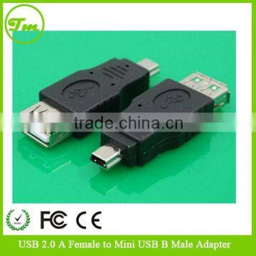 NEW USB 2.0 Female to Mini 5Pin Male Converter Extension Adapter