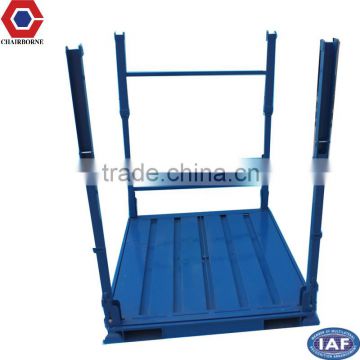 Heavy duty saving space independent fork drive steel stacking warehouse rack