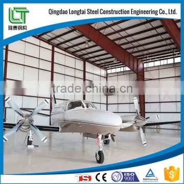 prefabricated metal airplane hangar
