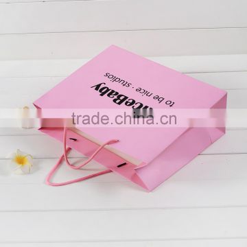 Famous brand shopping paper bag with logo printing