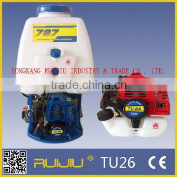 Top quality hot-sale 0.6kw 768 gx35 agro farm power sprayer