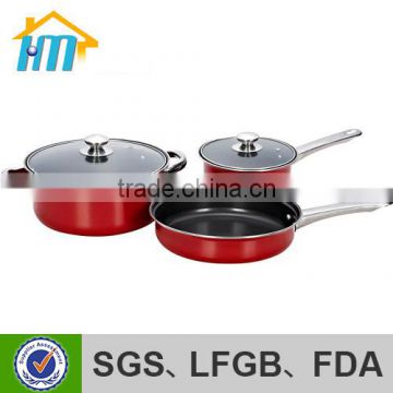 cookware with knife