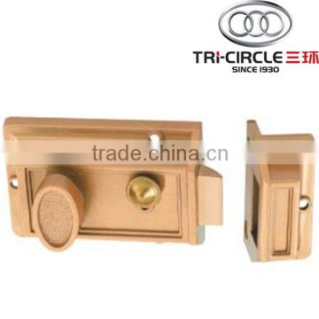High Quality Tri-Circle Rim Door Lock TC-564B