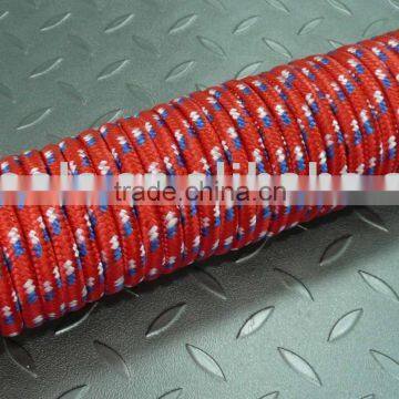 diamond braided colorful strong PP (polypropylene) rope 3--24mm