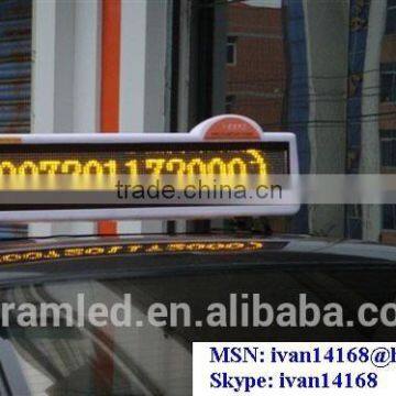 Taxi led display board