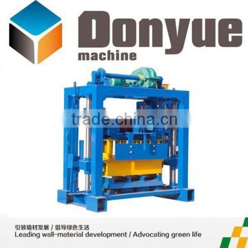 Dongyue Small scale low labor intensity hollow block equipment QT40-2