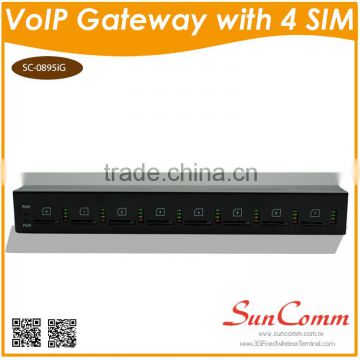 SC-0895iG SMS supported GoIP Terminal with 4 channels