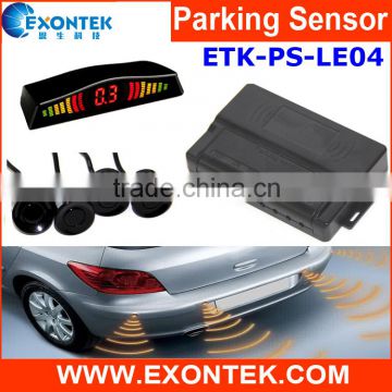 2016 new design car parts accessories car reverse parking sensors front bumper sensor kit