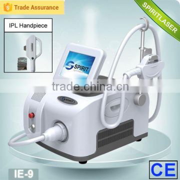 IPL acne treatment machine in center using