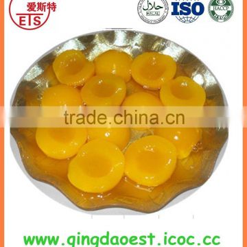 425g high quality Chinese canned yellow peach