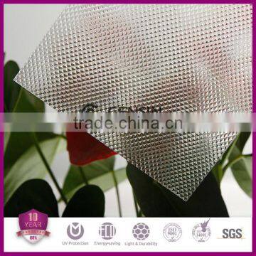 Good Light Transmittance Transparent Prism Polycarbonate LED Diffuser