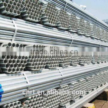 BS1387 hot dipped gavanized pipe for greenhouse frame