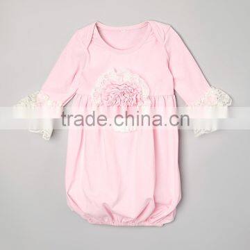 Latest Pink Rose Romper For Toddlers Lace Stores With Rompers Cute Newborn Clothing Online GT90425-21