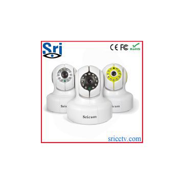 Sricam P2P ptz wifi indoor 720p mini ip camera