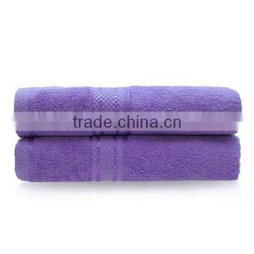 100% thin cotton cheap bath towel packaging