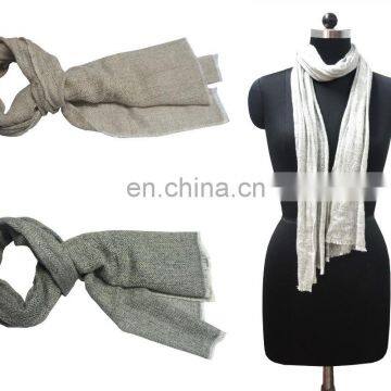 Fashion Women Scarfs Plain Dyed Colourful Woolen Yarn Pure Large scarves