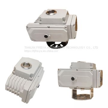 24v dc part turn electric actuator valve alx-40 alx-40a alx-40b
