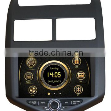 Touch screen HD car navigator for Chevrolet AVEO with GPS/Bluetooth/Radio/SWC/Virtual 6CD/3G internet/ATV/iPod/DVR