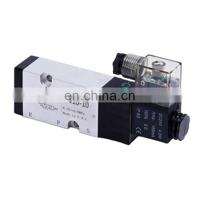High Precision 4M210-08 4M310-10 4M410-15 4M Series 5/2 Way Electrical Pneumatic Solenoid Valve With Magnetic