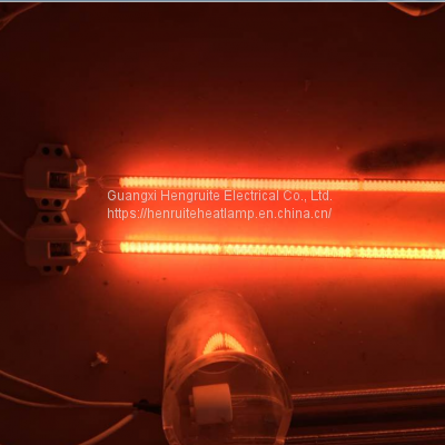R7S infrared lamp halogen 1500w 616mm for quartz flash cure unit