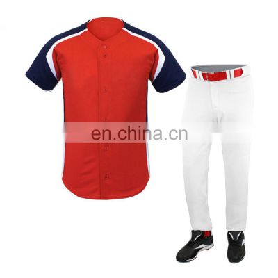 Custom Professional Baseball Uniform Pro Best Quality With Custom Logo Design and Packing
