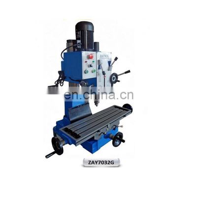 ZAY7032G high-precision gear-driven type small drilling and milling machine from China
