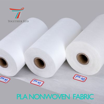 PLA polylactic acid spunbonded filament non-woven fabric for filtration, tea bag corn fiber biodegradable non-woven fabric