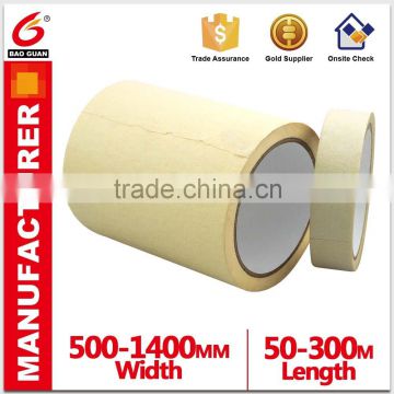Reliable quality adhesive masking paper tape made in China