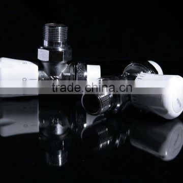 Zhejiang Factory PPR Male Angle Type Automatic Copper Thermostatic Valves