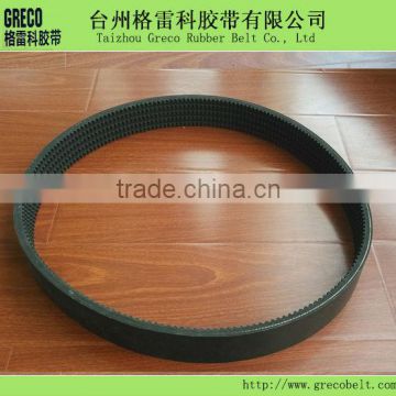 Banded classical v-belts for agricultural machine