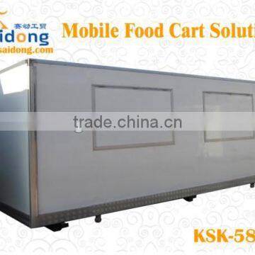 fiberglass street mobile Kitchen Service Cart KSK-580