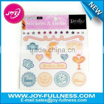 adhesive sticker glitter paper